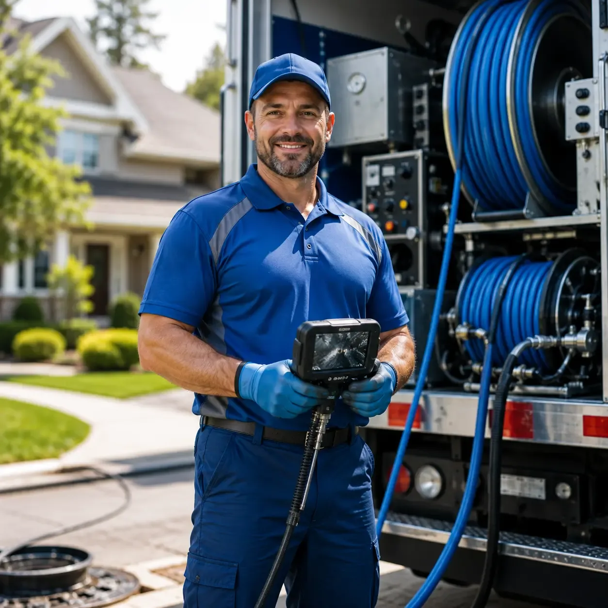 Local outdoor drain cleaning specialists in Williamstown, KY